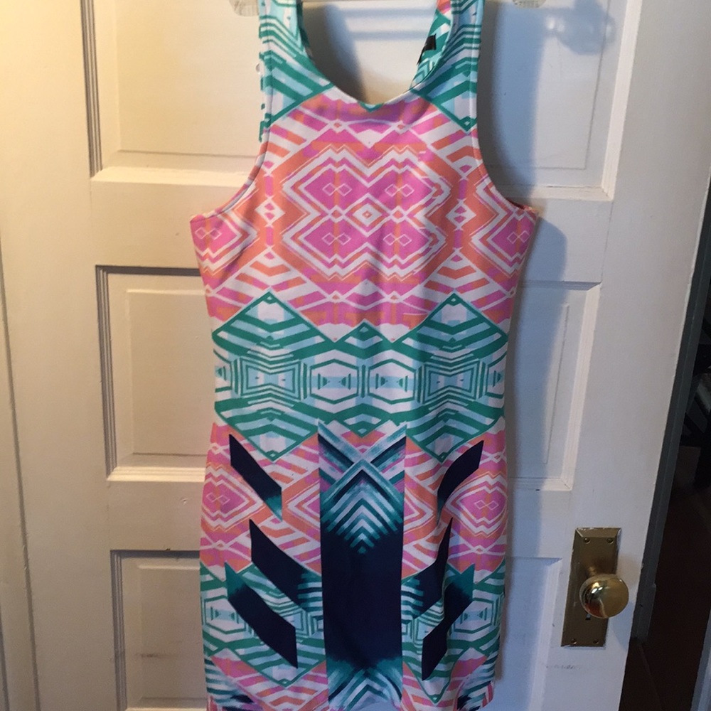 Colorful dress, size small